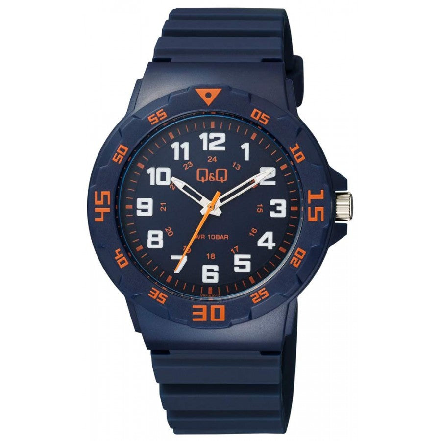 Reloj Q Q Hombre VR18J012Y Deportivo Acuatico Relojeria Valencia Peru