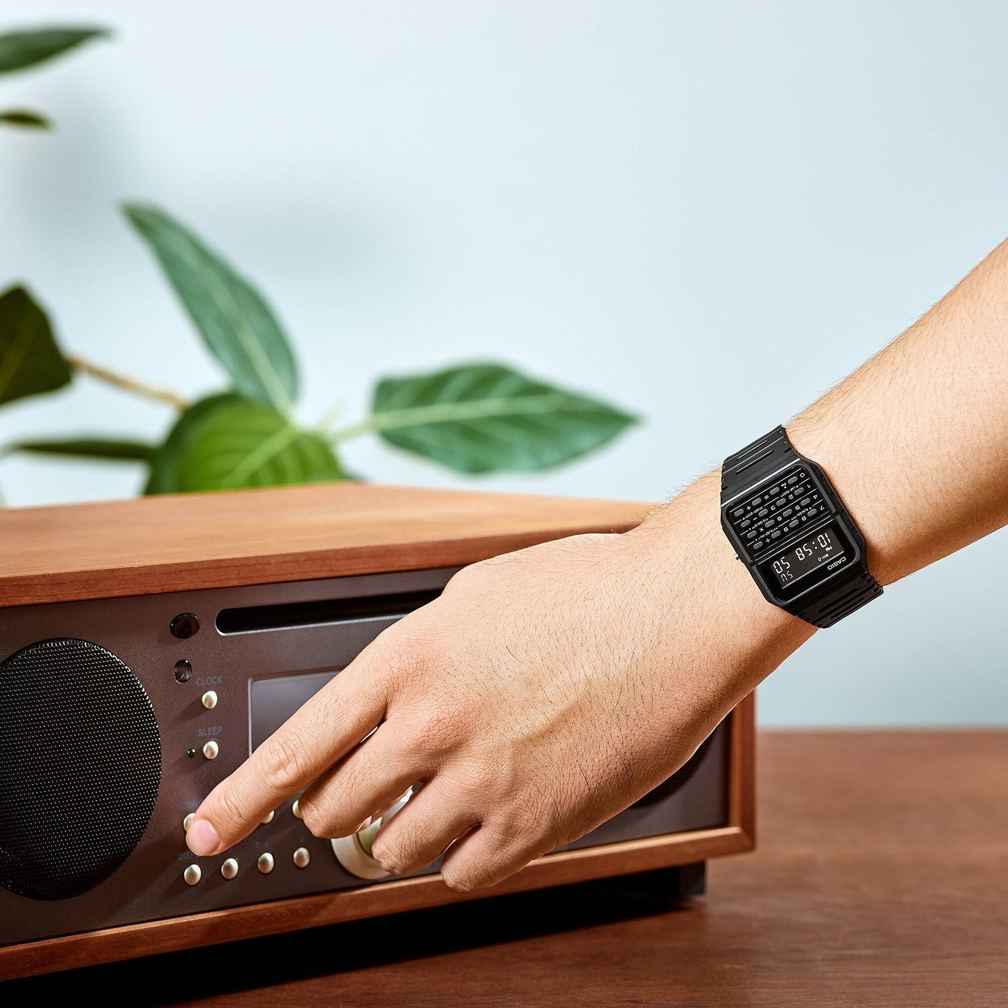 Reloj Casio Calculadora CA‑53WF‑1B Negro