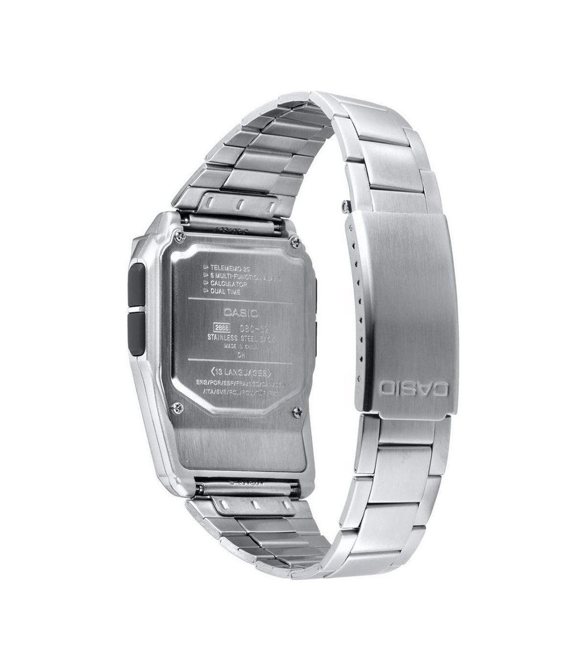 Reloj Casio DBC-32D-1A DataBank Calculadora