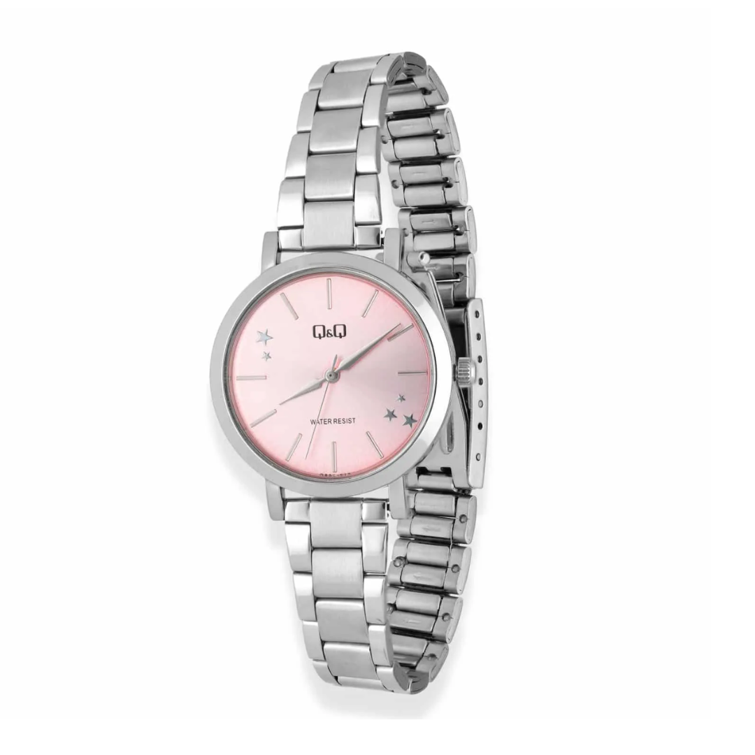 Reloj Q Q Mujer Q893J212Y Metalico Relojeria Valencia Peru