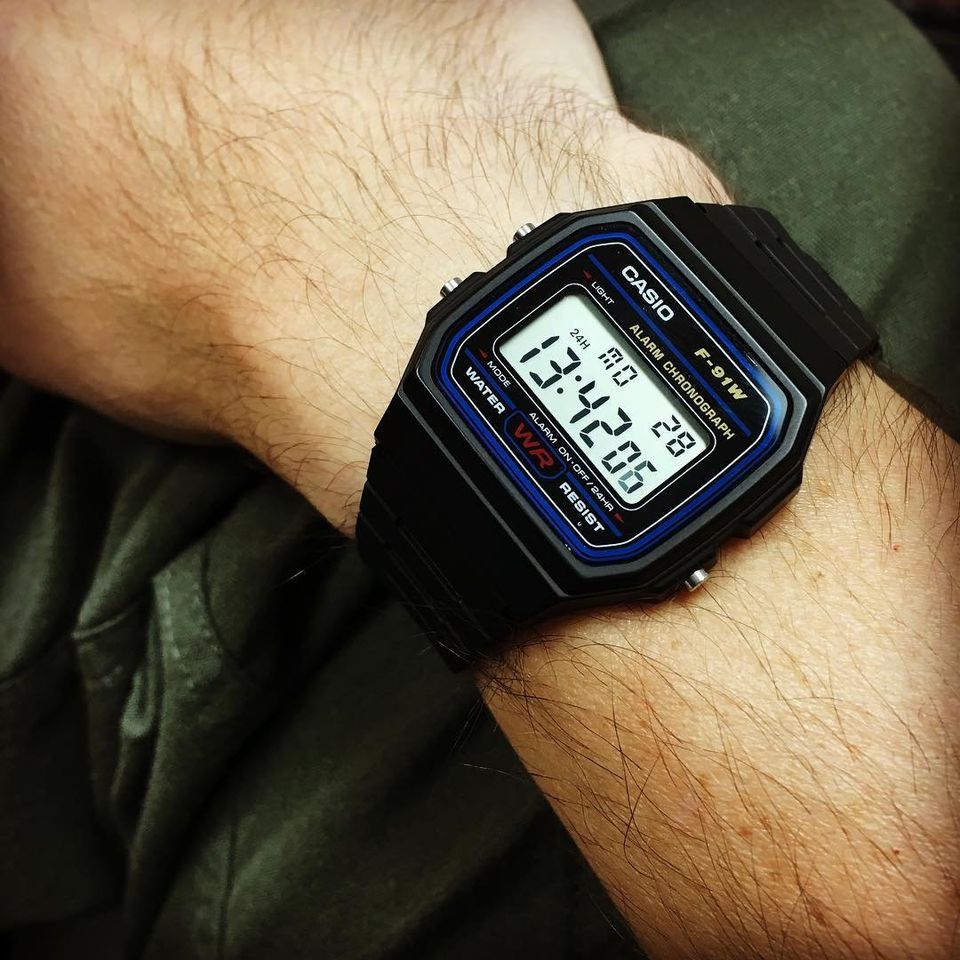 Sabías esto del Casio F-91W?