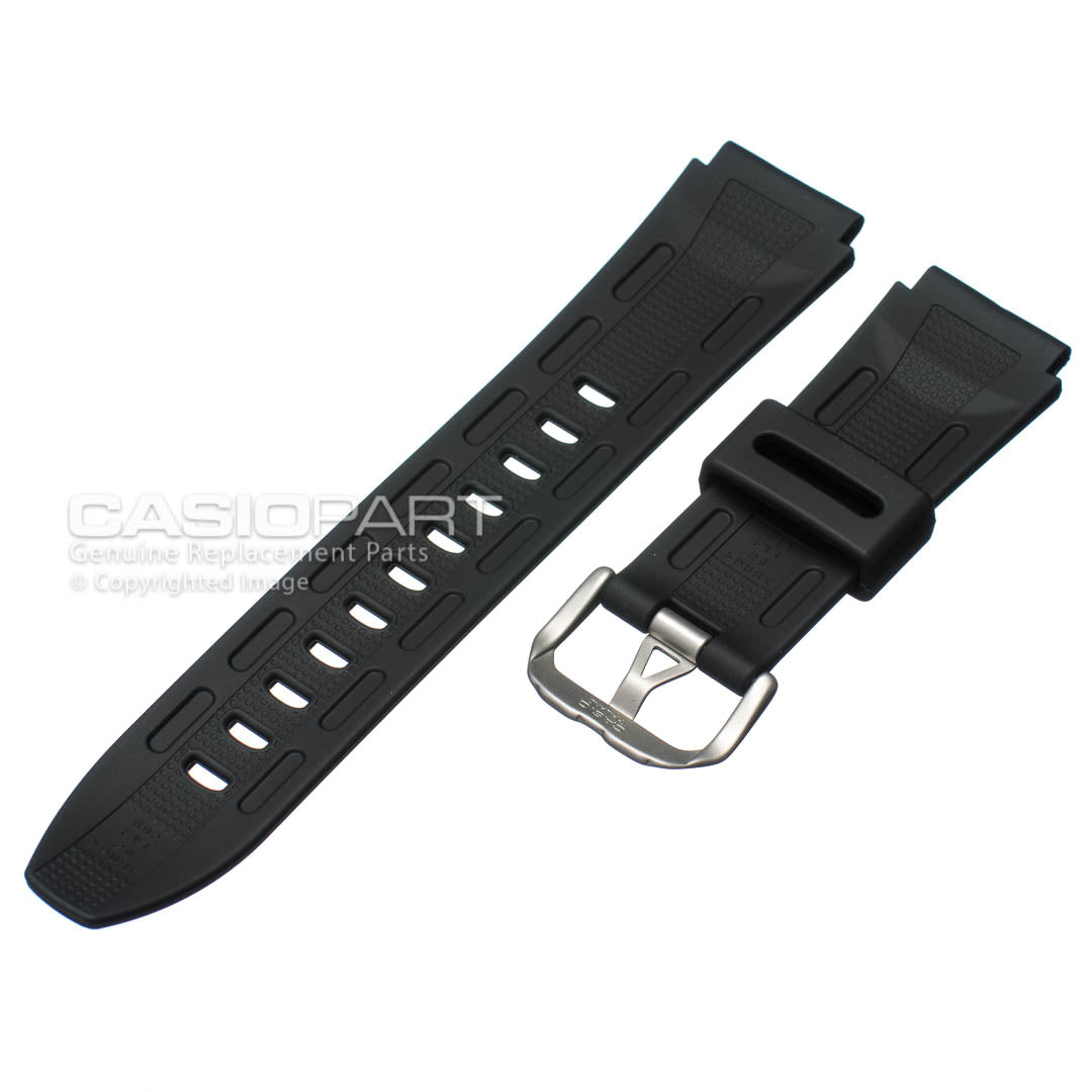 Correa Casio Original Reloj PAG-80, PAW-1100, PRG-80 Negro