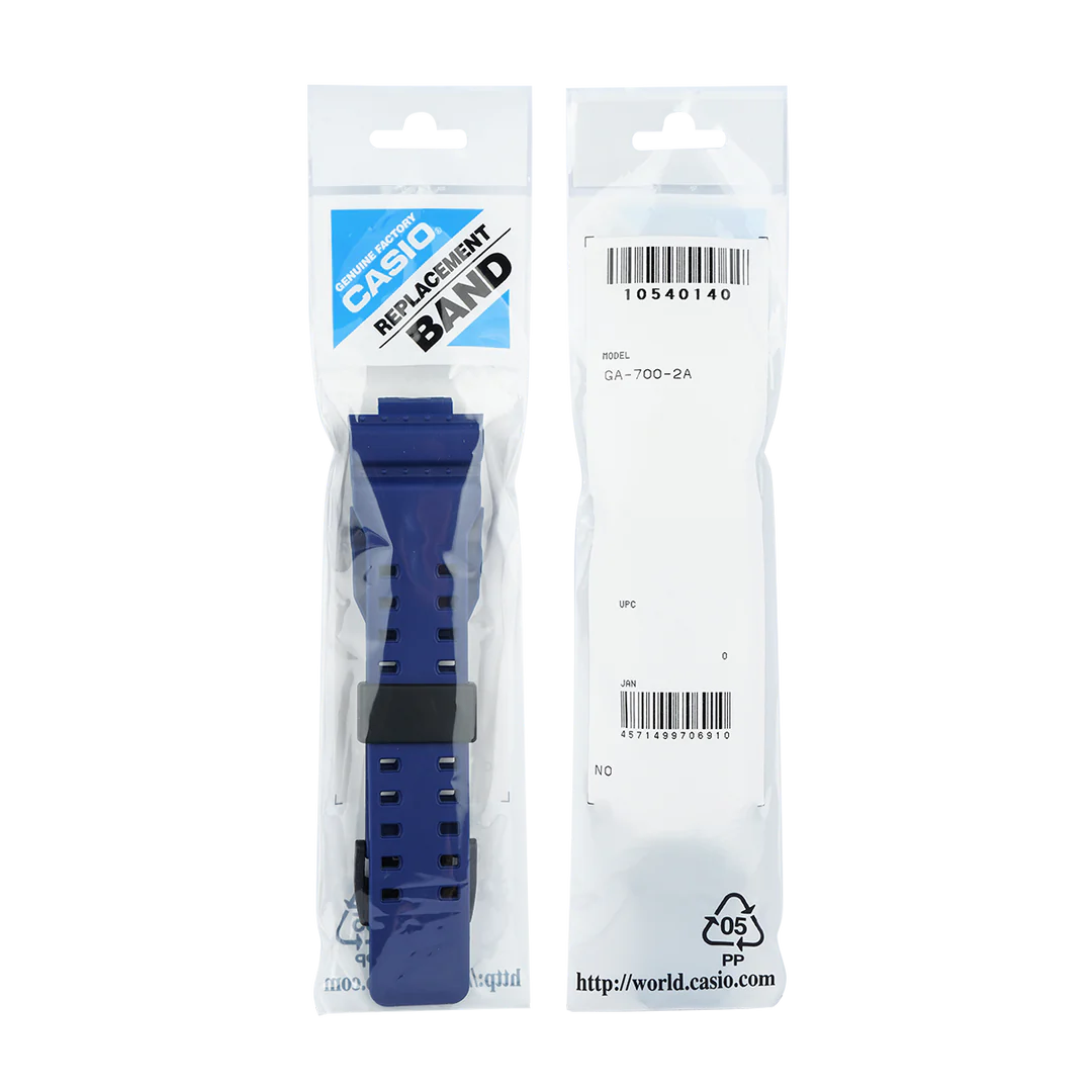 Correa Casio Original Reloj G-Shock GA-700 Azul