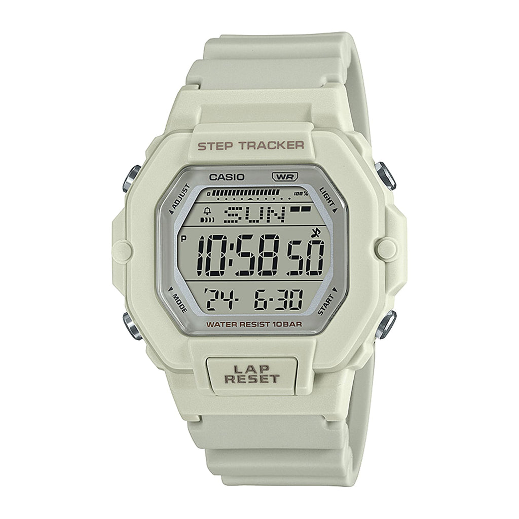 Reloj Casio Mujer LWS-2200H-8A Hueso Deportivo Digital