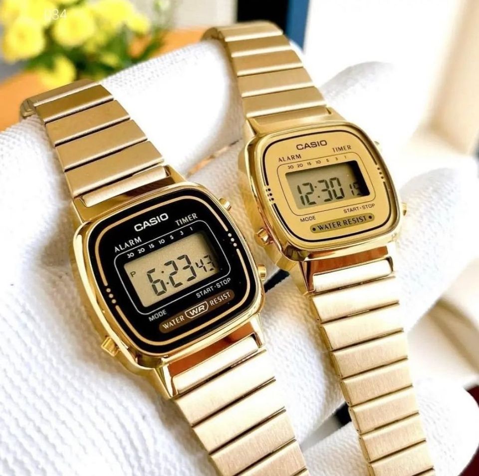 CASIO LA670WGA-1DF OROLOGIO DONNA DORATO ACCIAIO DIGITALE SOTTOCOSTO CASIO LA670WGA-1DF OROLOGIO DONNA DORATO ACCIAIO DIGITALE SOTTOCOSTO