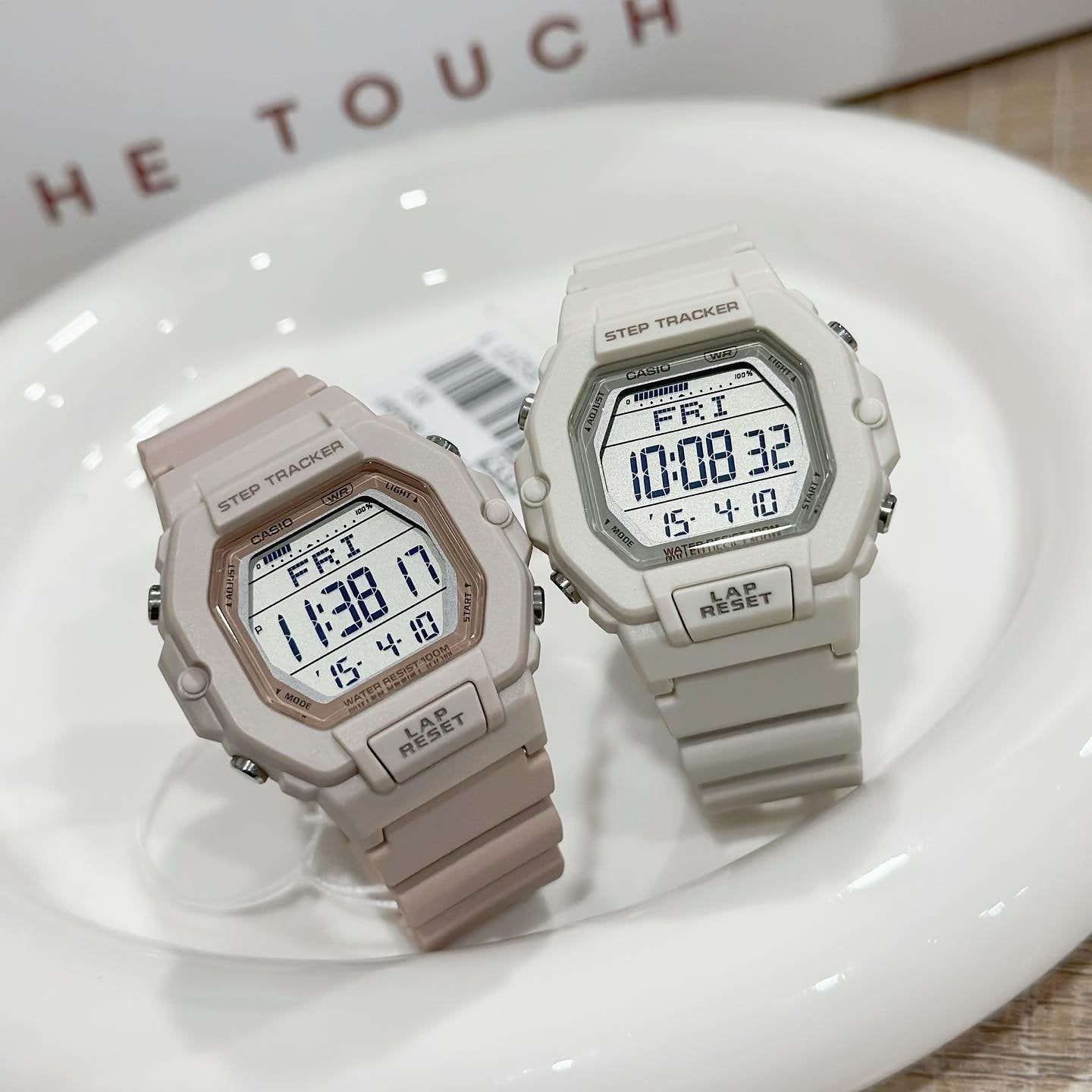 Reloj Casio Mujer LWS-2200H-8A Hueso Deportivo Digital