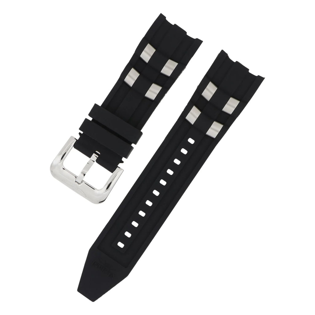 Correa Invicta Original Pro Diver Adornos Plateado