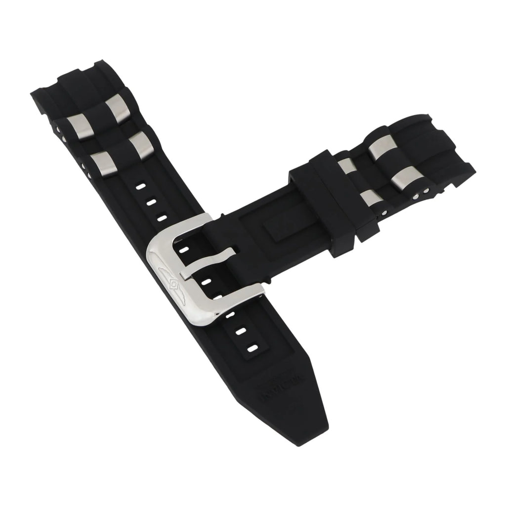 Correa Invicta Original Pro Diver Adornos Plateado