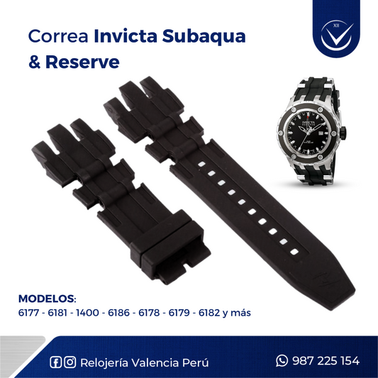 Correa Invicta Subaqua Reserve 26 mm 6177 - 6181 - 18545 – 18539