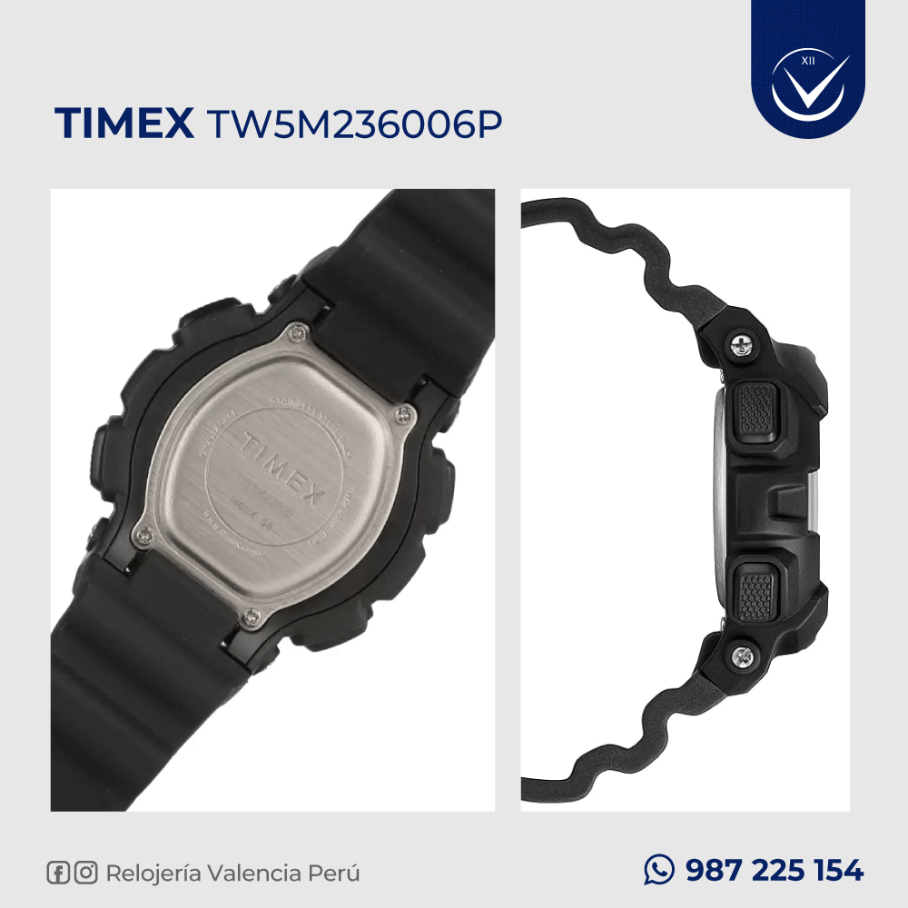 Reloj TIMEX Unisex TW5M23 Digital Deportivo Multifunción