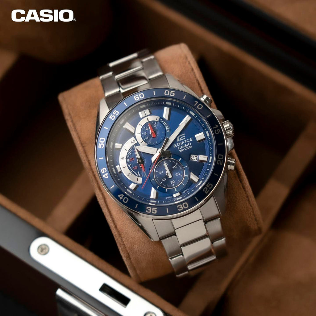 Reloj Casio Edifice Hombre Acero EFV-550D-2A