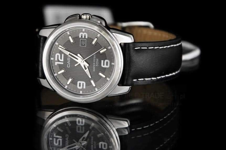 Reloj Casio Mujer LTP-1314L-8A Cuero con Fechador