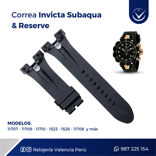 Correas para Reloj Invicta Relojeria Valencia Peru