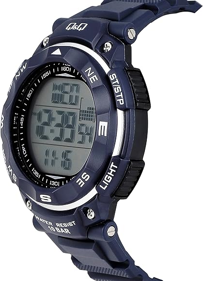 Reloj Q&Q Hombre M124J006Y Azul Digital Acuático