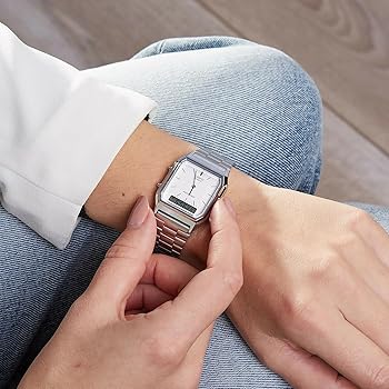 Reloj Unisex Casio AQ-230A-7A Metal Digital Análogo