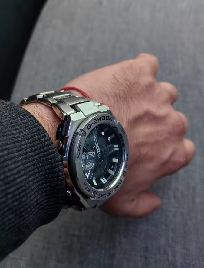 Correa de acero para Casio G-Shock GST-B100 - S100/S120/S110/S310 - W110/300/400G