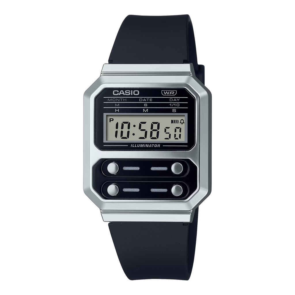Reloj Casio A100WEF-1ADF Digital Vintage Hombre / Unisex Negro