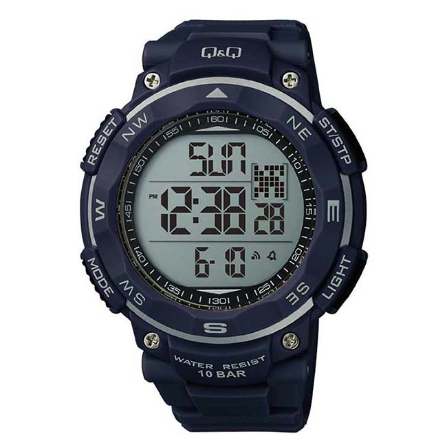 Reloj Q&Q Hombre M124J006Y Azul Digital Acuático