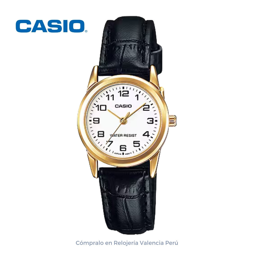 Reloj Casio Mujer LTP-V001GL-7B Cuero de vestir