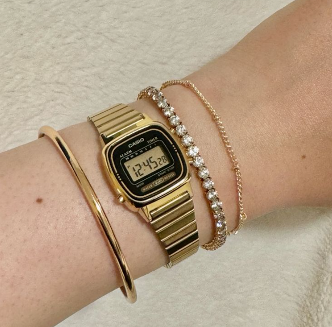 Reloj Casio Mujer LA670WGA-1DF Mini Dorado Retro