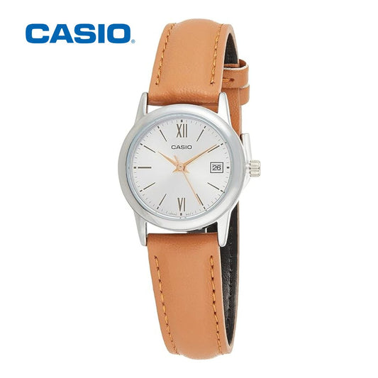 Reloj Casio Mujer LTP-V002L-7B Cuero con fechador