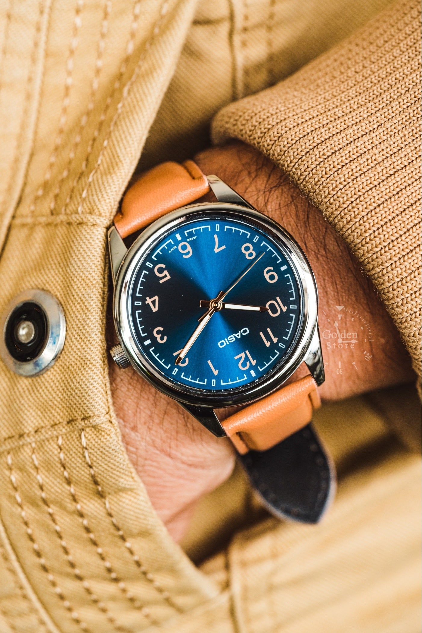 Reloj Hombre Casio MTP-V005L-2B4 de vestir