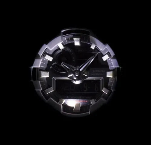 Reloj Casio G-Shock Hombre GA-700-7A Anadigi Blanco Resistente a Impactos