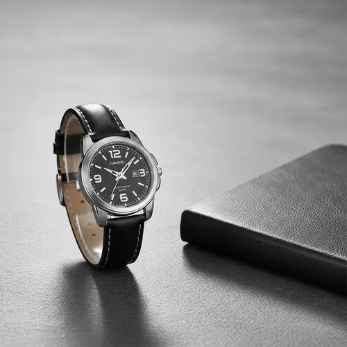 Reloj Casio Mujer LTP-1314L-8A Cuero con Fechador