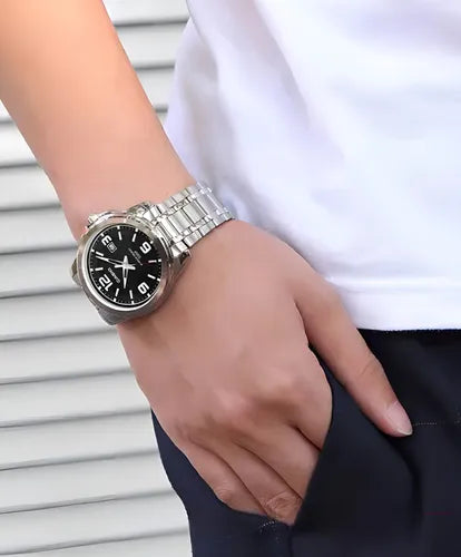 Reloj Hombre Casio MTP-1314D-1AV Acero con Fechador