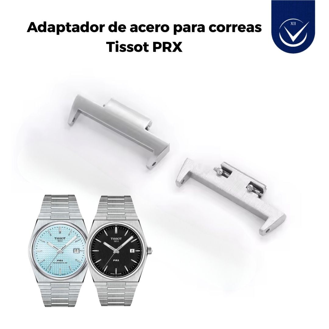 Adaptador de Acero para Tissot PRX a Correa de 22mm (Par)