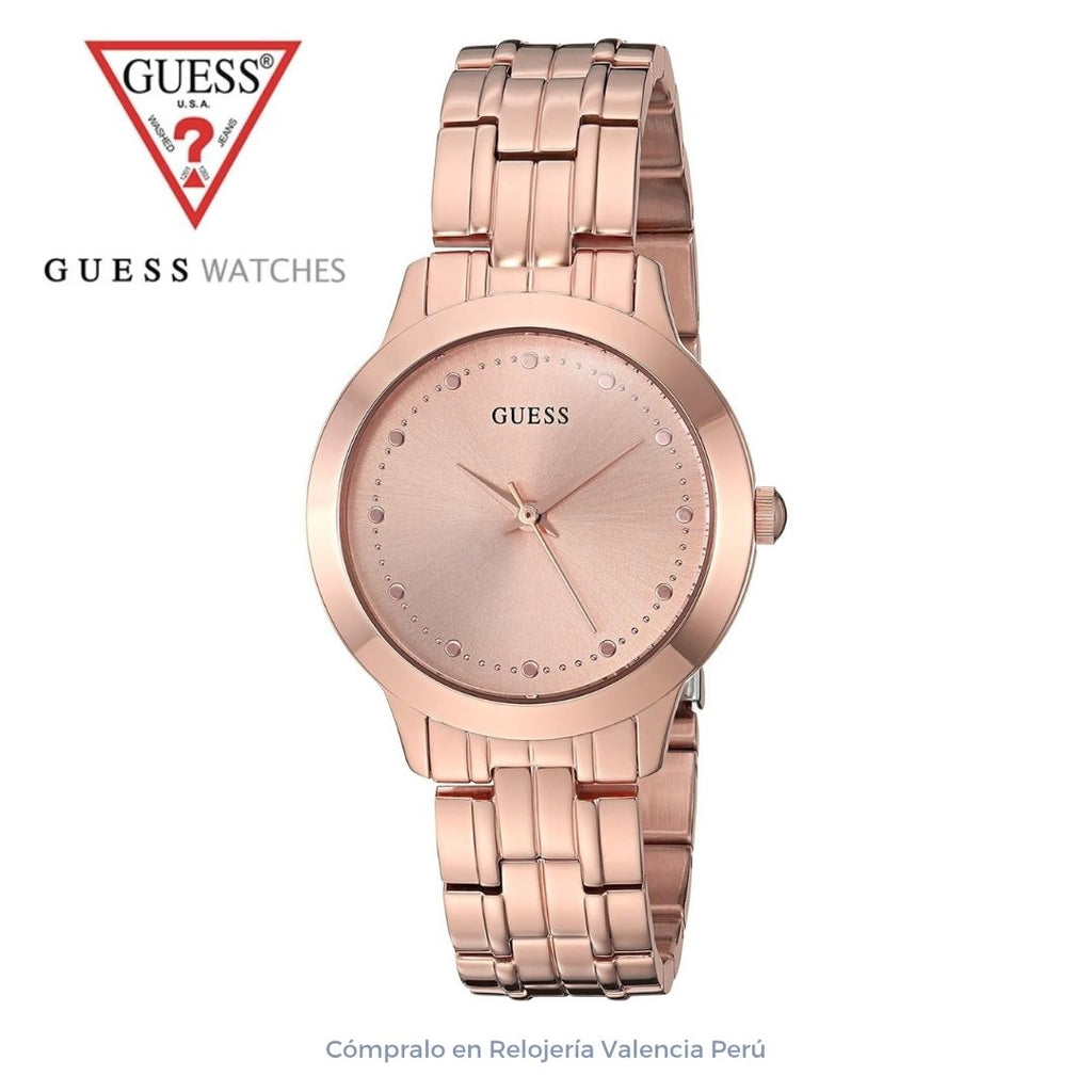 Reloj Guess Dama U0989L3 Acero Oro Rosa