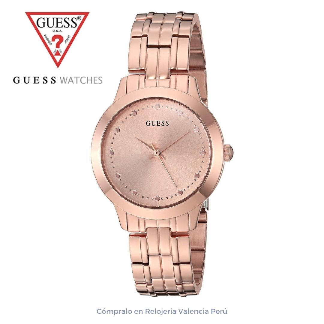Reloj Guess Dama U0989L3 Acero Oro Rosa