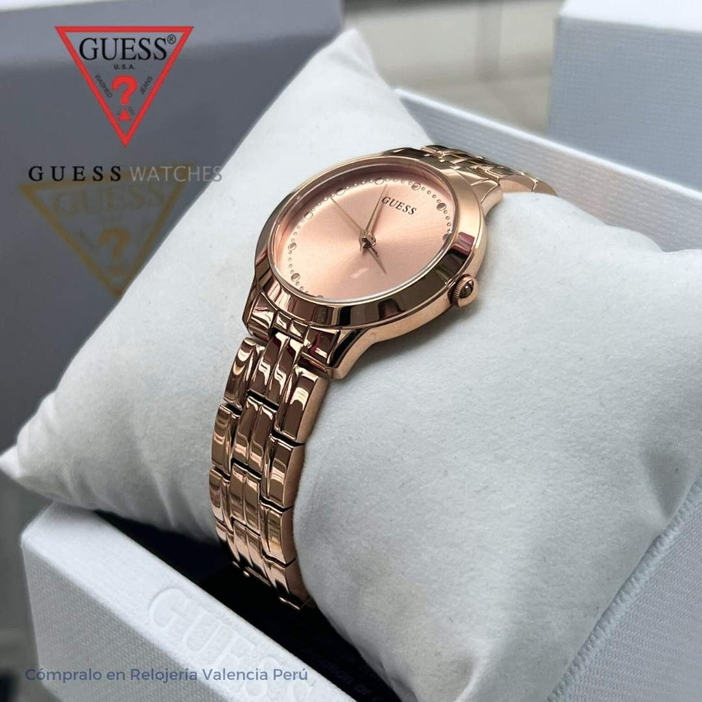 Reloj Guess Dama U0989L3 Acero Oro Rosa