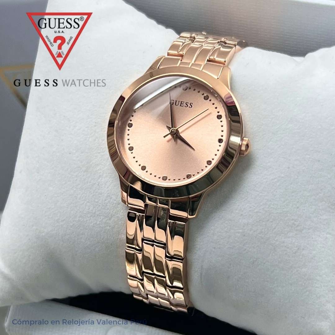 Reloj Guess Dama U0989L3 Acero Oro Rosa