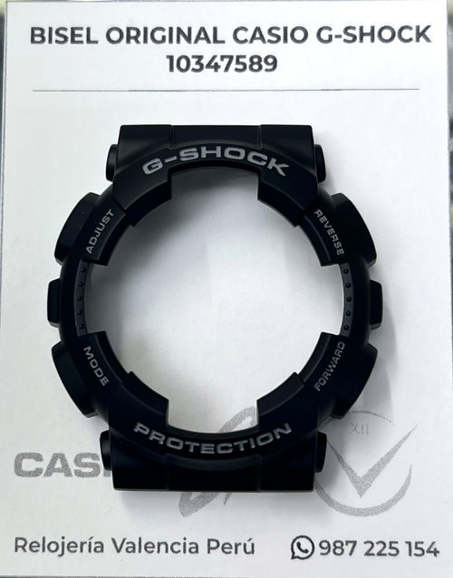 Bisel Casio Original de Reloj G-Shock GA-100, GA-110, GD-120 Letras grises