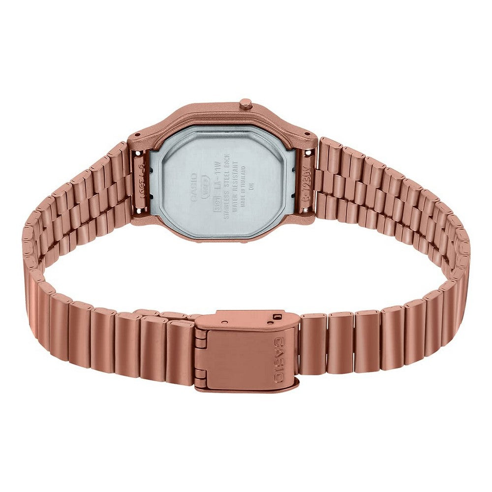 Reloj Casio Mujer LA-11WR-5ADF Mini Oro Rosa Digital
