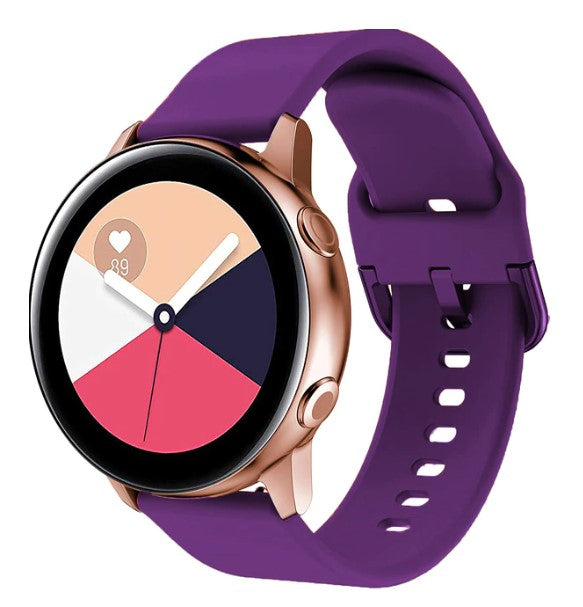 Correa De Silicona Reloj Samsung/Huawei/Amazfit 20mm - 22mm