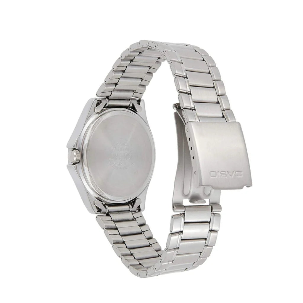 Reloj Hombre Casio MTP-1239D-1A Hombre Acero Inoxidable Plateado