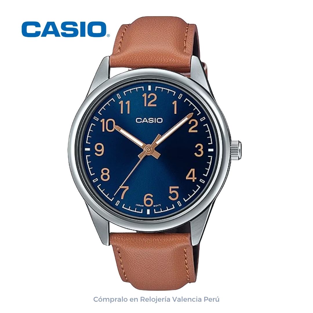 Reloj Hombre Casio MTP-V005L-2B4 de vestir