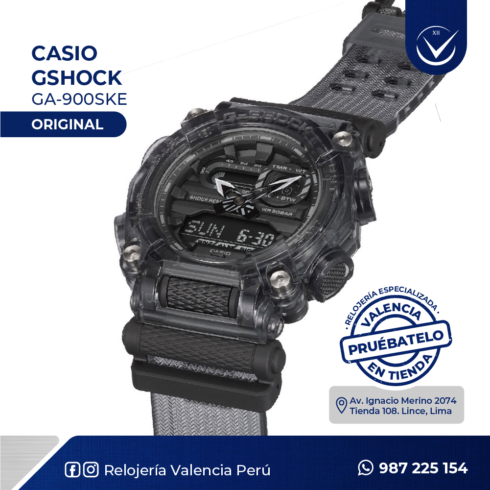 Reloj Casio G-Shock GA-900SKE-8A Hombre