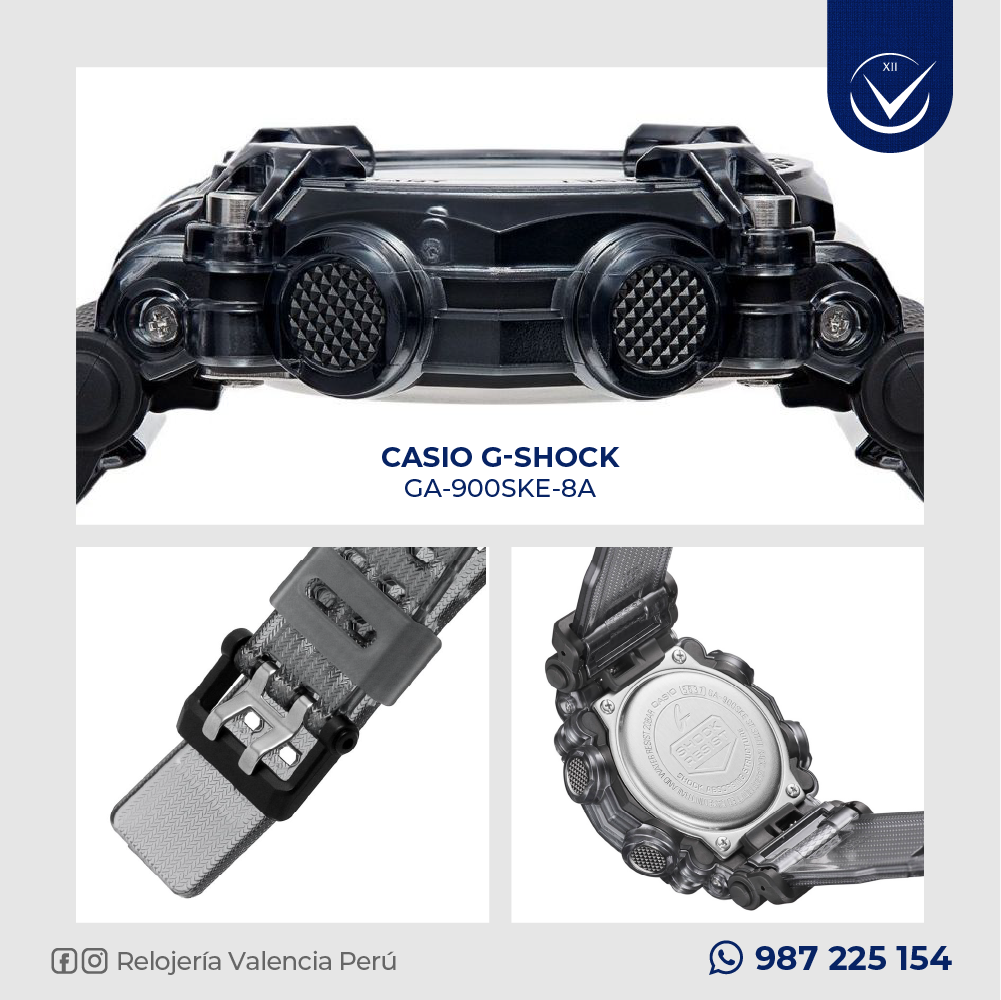 Reloj Casio G-Shock GA-900SKE-8A Hombre