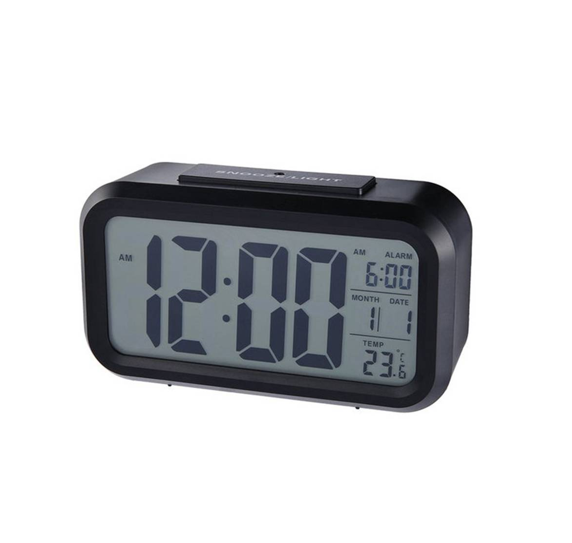 Reloj Digital con Luz Alarma Fecha y Temperatura