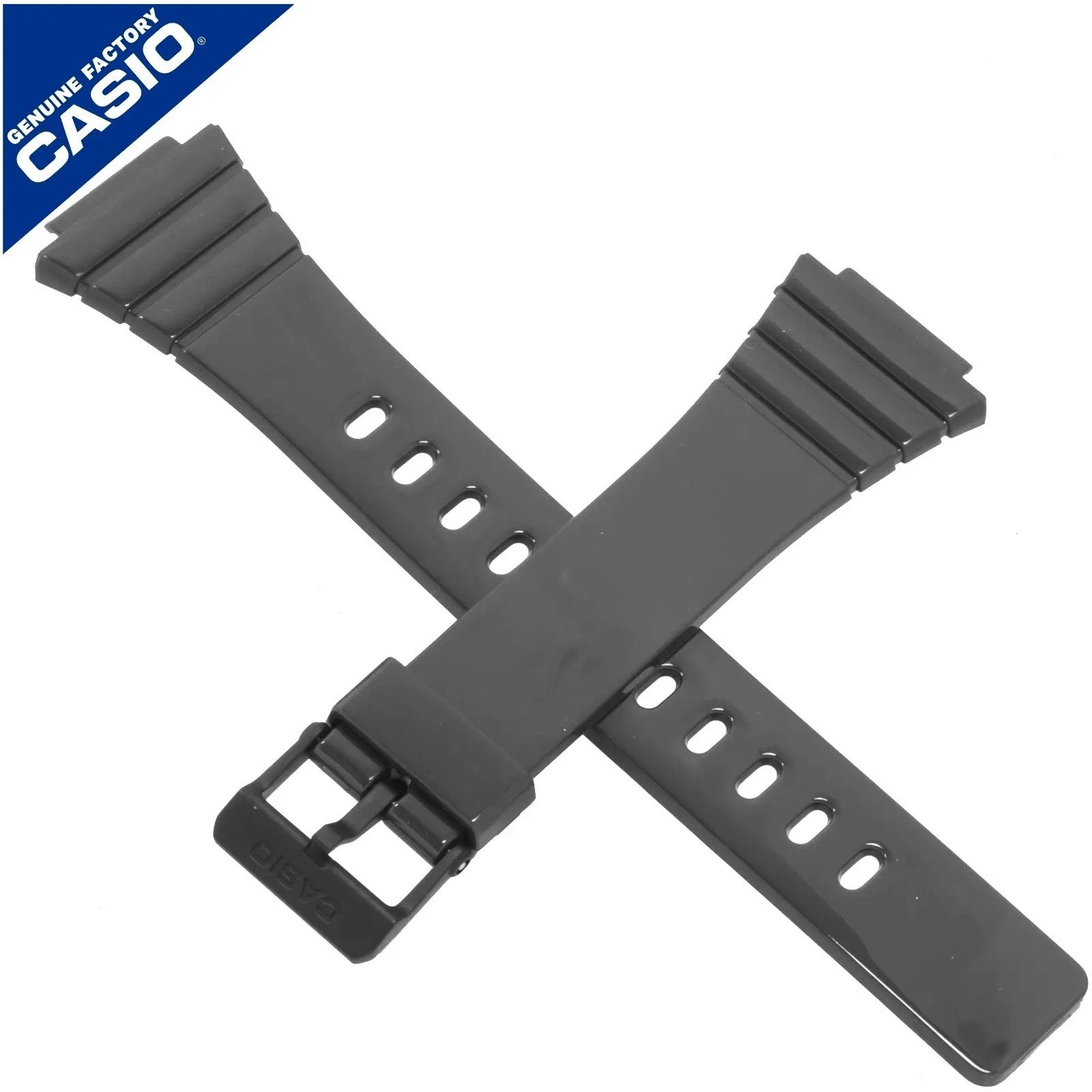 Correa Casio Original Reloj W-215H, W-215H-8 Gris