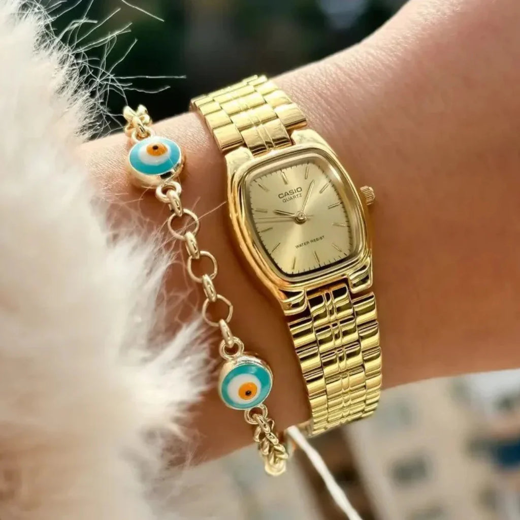 Reloj Casio Mujer LTP-1169N-9ARDF Analógico Dorado