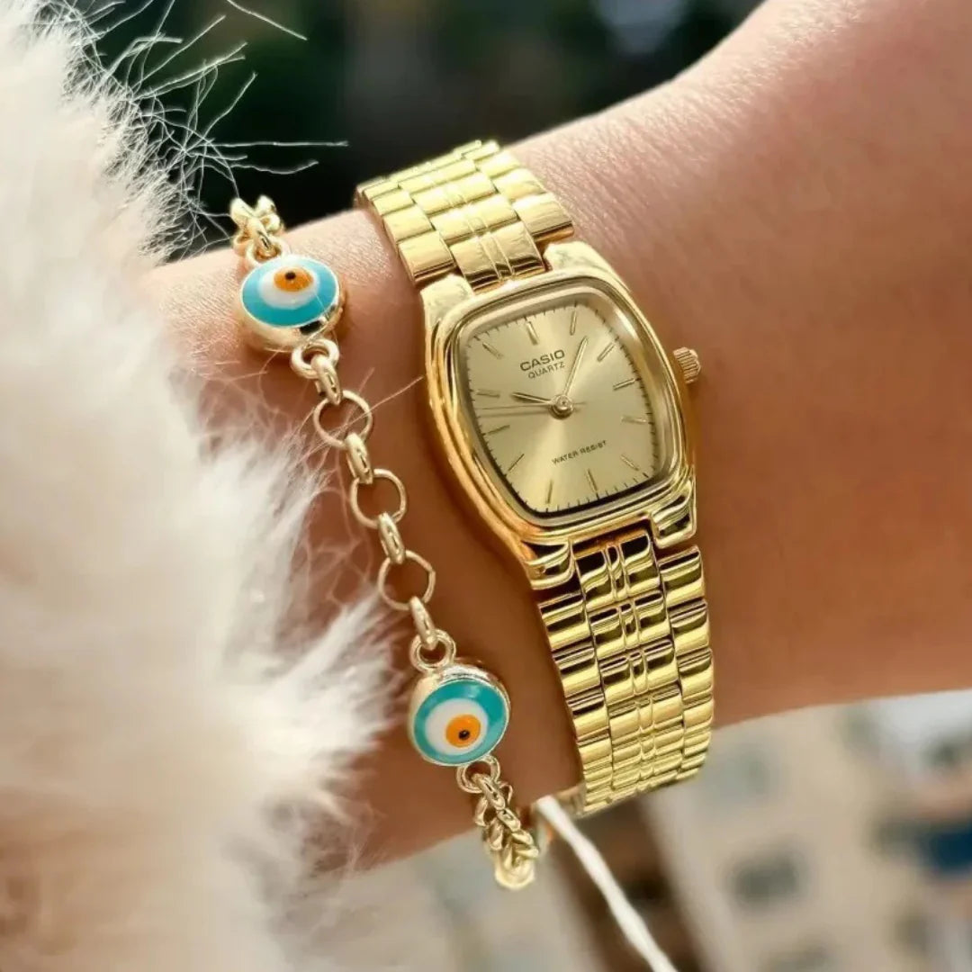 Reloj Casio Mujer LTP-1169N-9ARDF Analógico Dorado