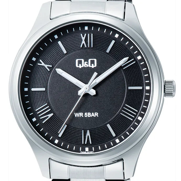 Reloj Q&Q Hombre Metal Q49B-003PY Fondo Negro