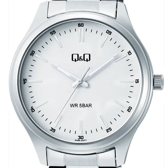 Reloj Q&Q Hombre Metal Q49B-004PY Fondo Claro
