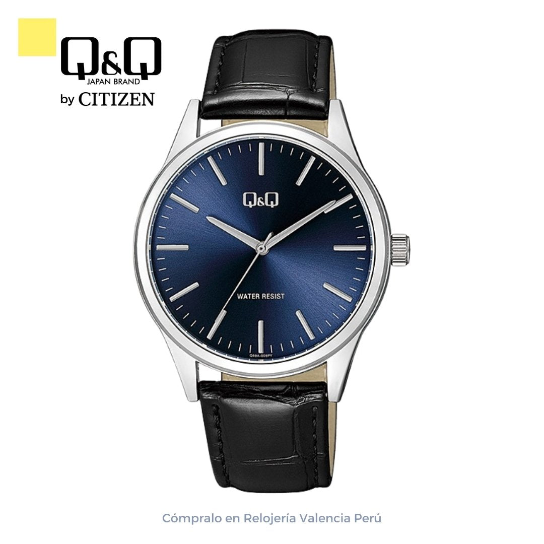 Reloj Q&Q Hombre C36A-012PY Azul Casual Elegante