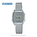 Reloj Casio Mujer LA670WEM-7DF Plateado Malla Retro