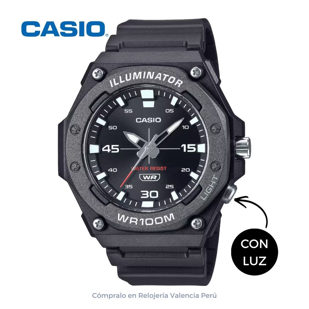 Reloj Casio Hombre MW-620H-1AVDF Illuminator Acuático